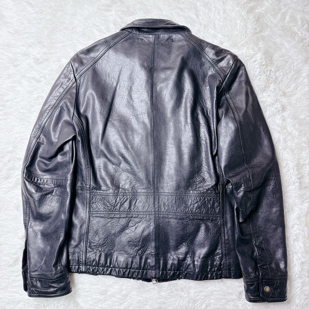 アビレックス レザー ジャケット 黒 L羊革 y2k archive - メルカリ