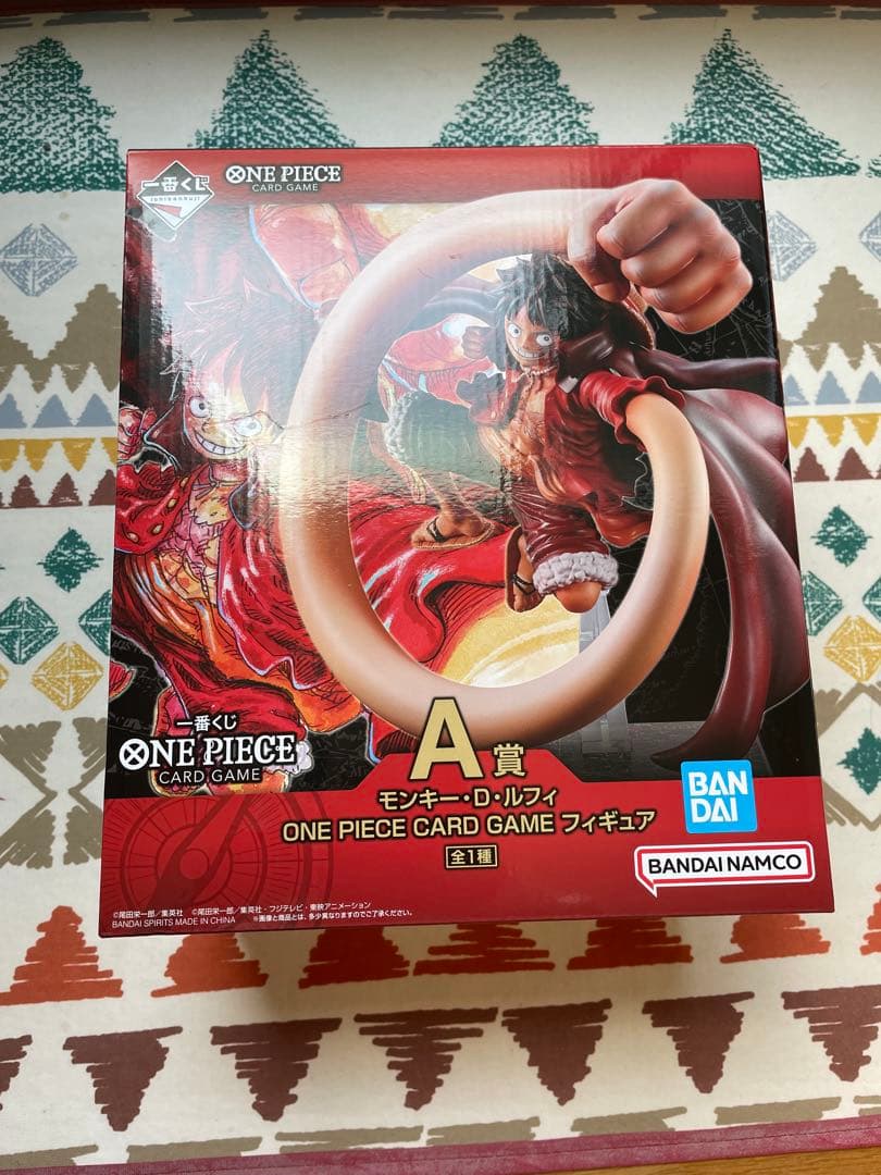 ワンピースカードゲーム 一番くじ A賞 新品未使用 ルフィ フィギュア