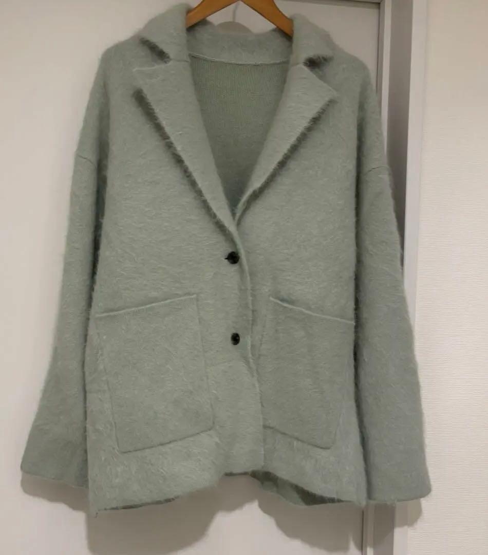 ジャケット・アウター CLANE ANGOLA TAILORED KNIT JACKET CLANE - アンゴラ テーラードジャケット - ANGOLA TAILORED KNIT