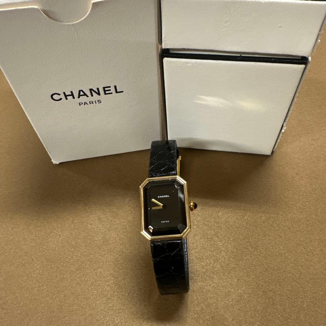 シャネル CHANEL　18k　レディース　プルミエール腕時計　１８金