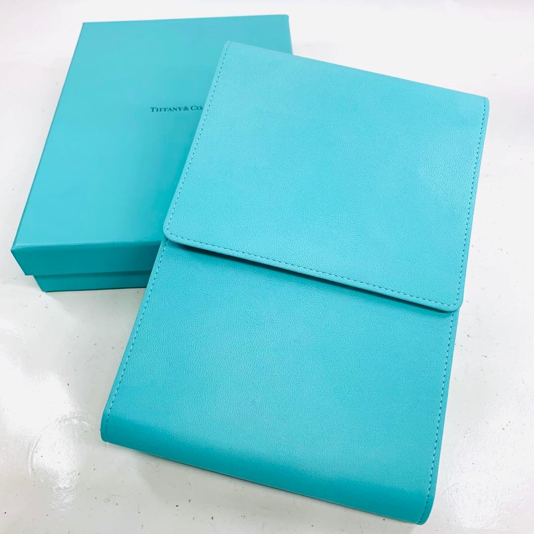 ティファニー ネックレス用ケース 箱付き ブルー 青 0122-S5192h