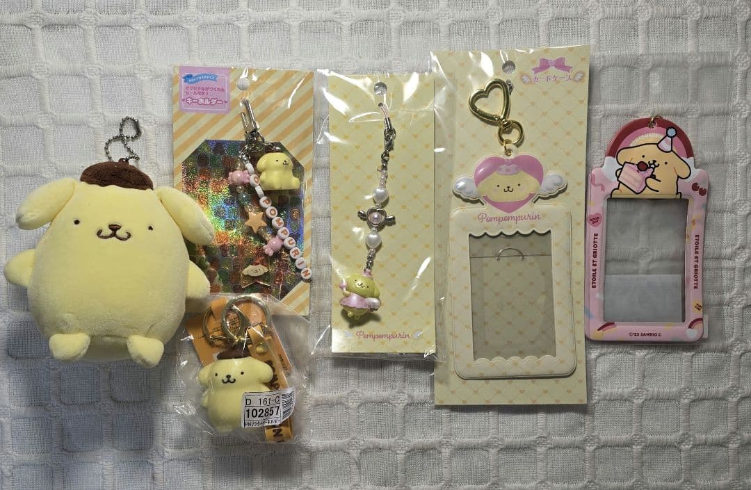 ポムポムプリン キーホルダー ストラップ カードケース まとめ売り