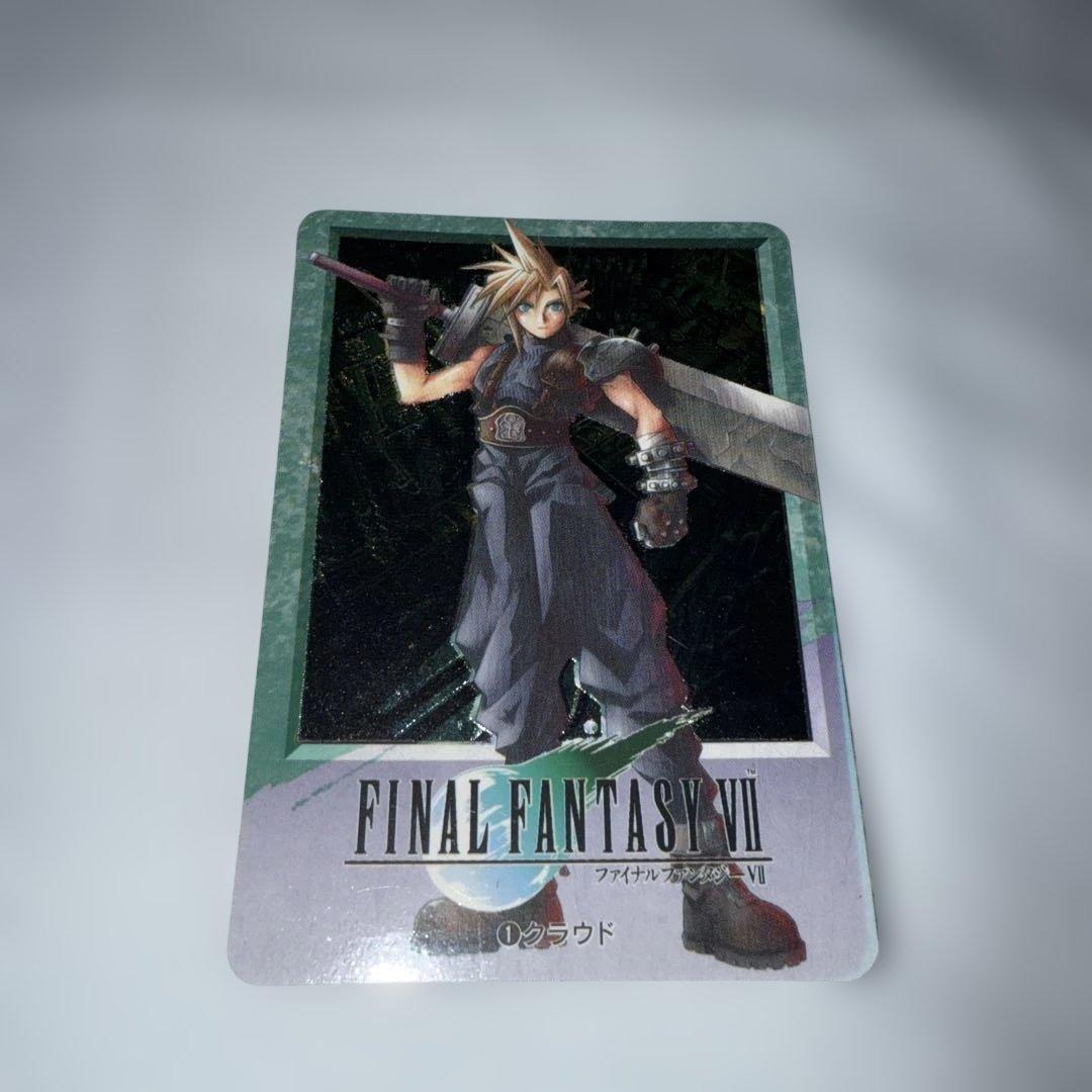 ファイナルファンタジーⅦ カードダス FF7 野村哲也 クラウド +おまけ
