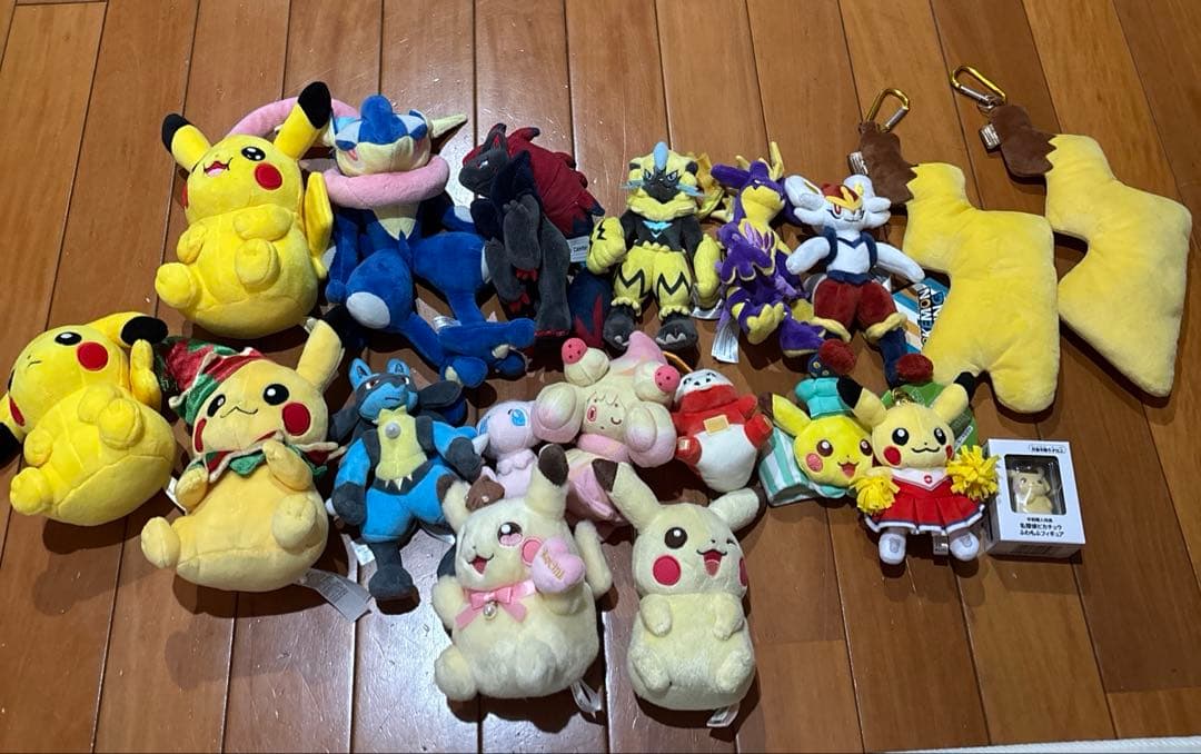 ポケモン　ぬいぐるみ　まとめ　ピカチュウ