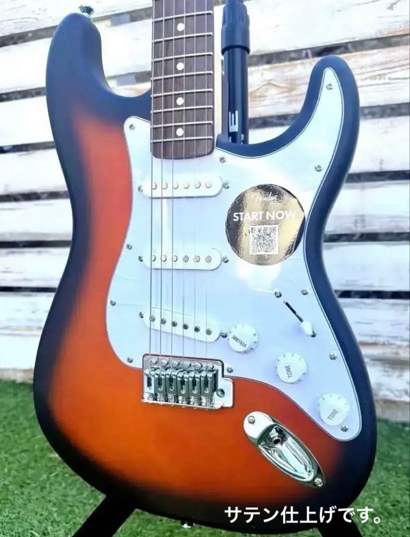 新品 Squier by Fender D,C Stratocaster