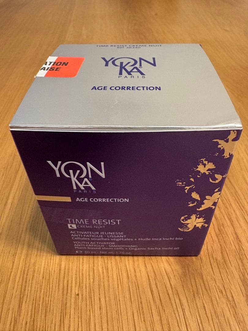 【新品未使用】YONKA ヨンカ タイム レジスト ニュイ 50ml フランス製