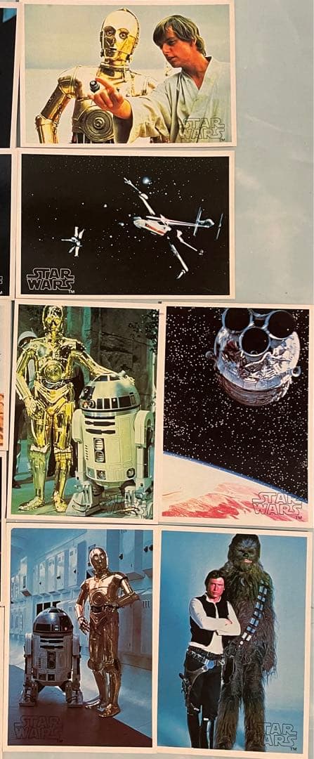 希少 1977年 スターウォーズ ブロマイド カード 28枚 アタリ TOPPS