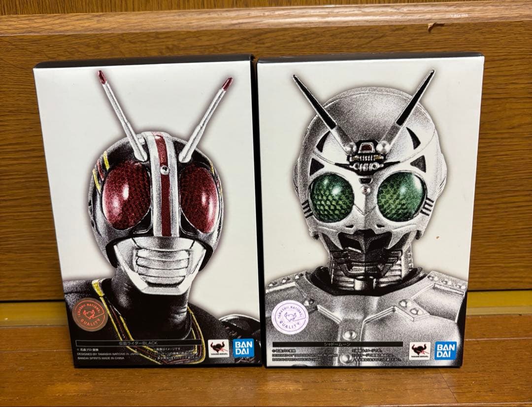 真骨彫　仮面ライダーブラック、シャドームーン 2体セット　未開封 仮面ライダーBLACK」より「S.H.Figuarts（真骨彫製法）シャドームーン