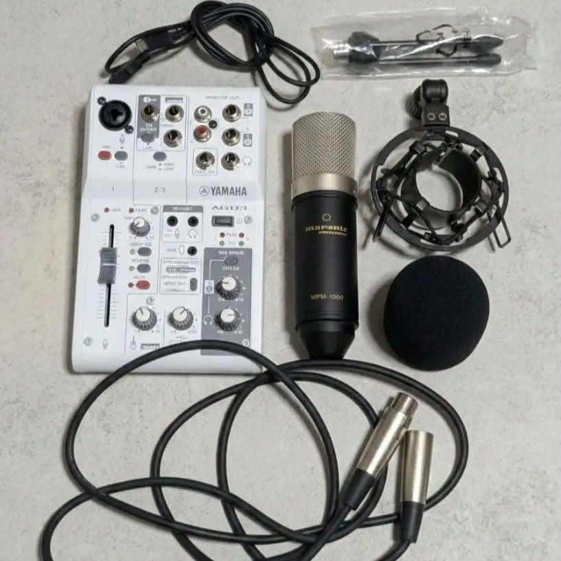 AG03mk2 + MPM-1000 セット - メルカリ