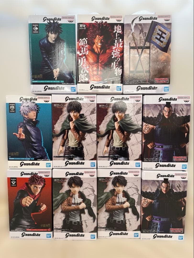 【最新含む】グランディスタ　プライズフィギュア　まとめ売り　18点セット