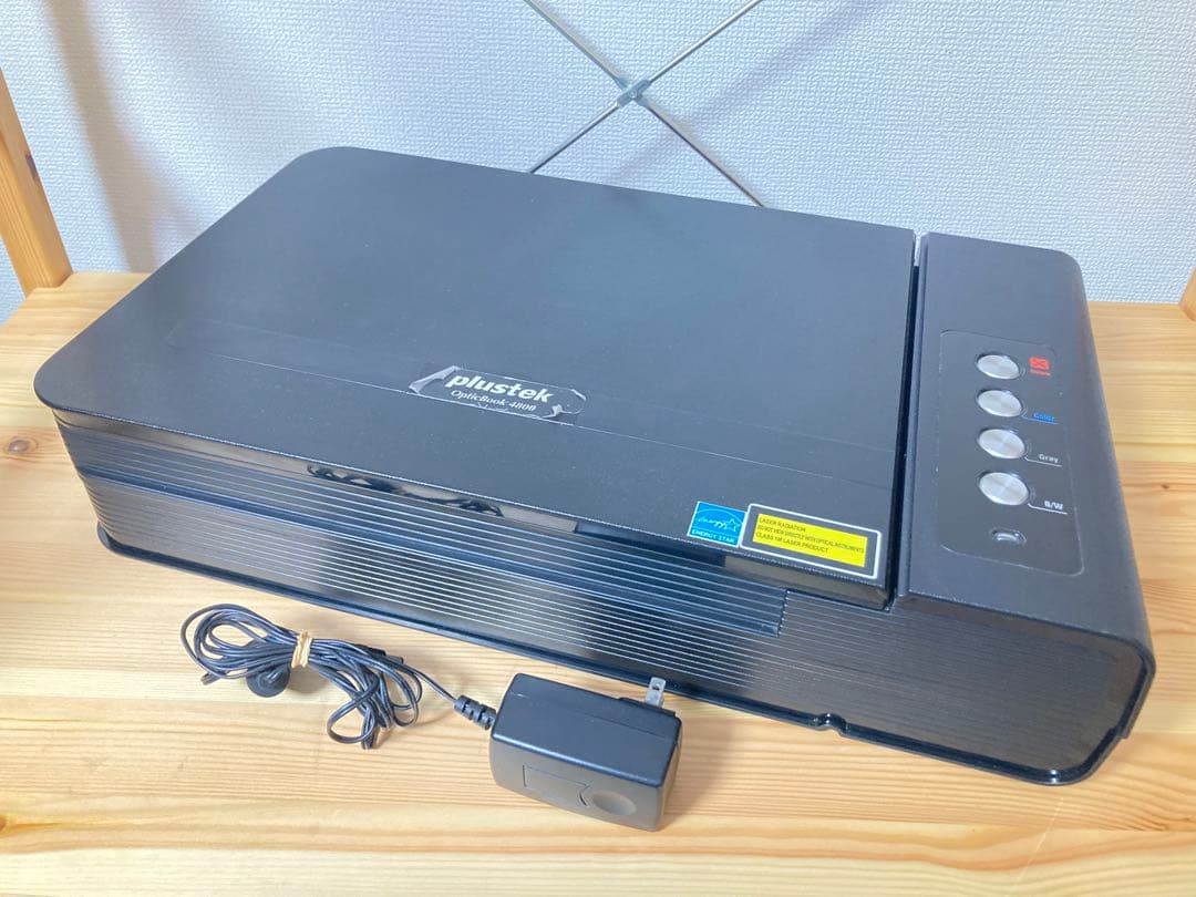 ☆超激レア！！ Plustek OpticBook 4800 スキャナー 自炊