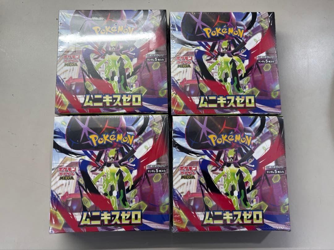 ポケモンカード ムニキスゼロ　4BOX