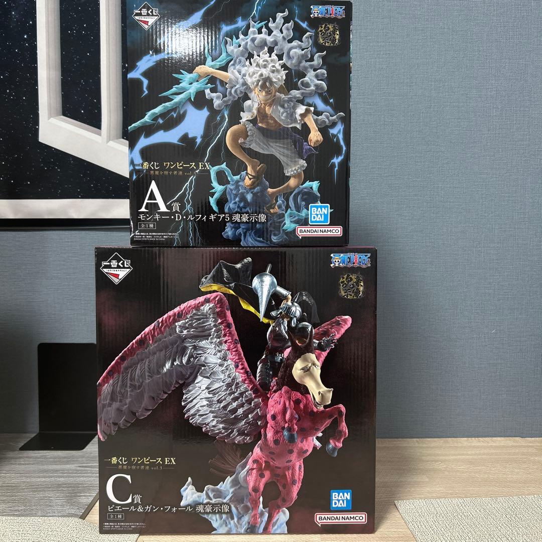 一番くじ ワンピース EX フィギュア A賞 C賞