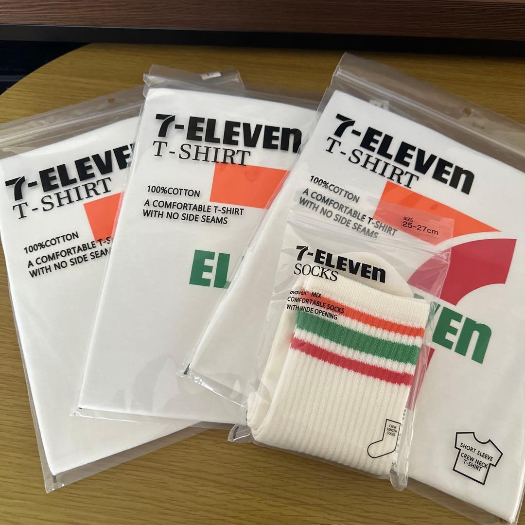 未開封)セブンイレブン 当選品 Tシャツ・靴下セット - メルカリ