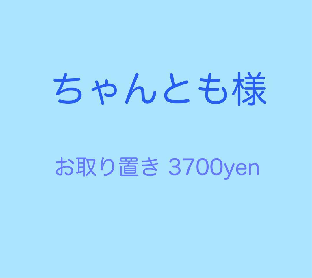 ちゃんとも様　お取り置き2/12まで