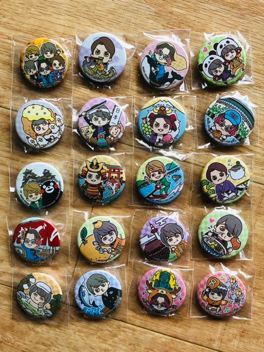 関ジャニ∞ 缶バッジ 47都道府県ツアー