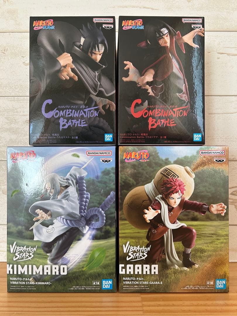 NARUTO サスケ イタチ 我愛羅 君麻呂 セット - メルカリ