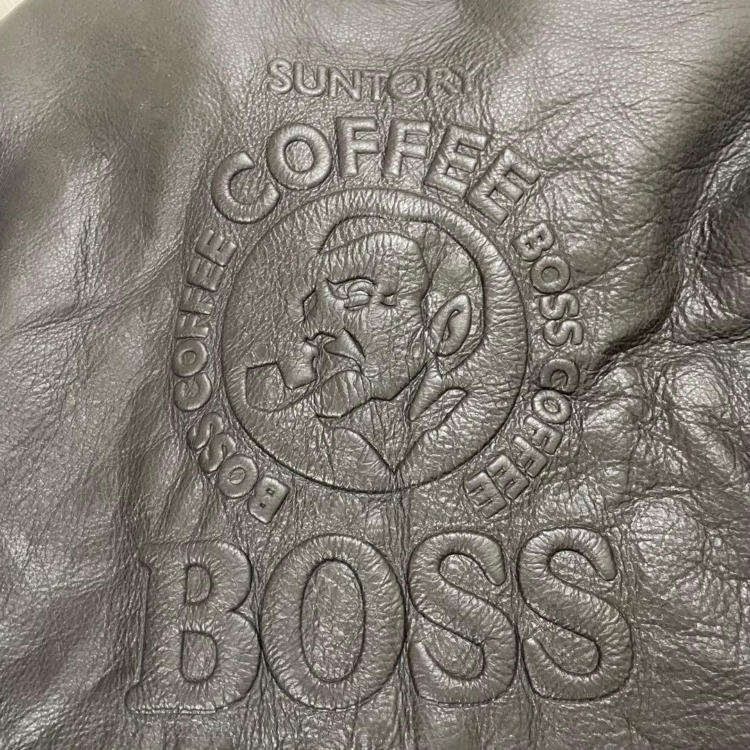 SUNTORY BOSS ムートンジャケット B-3 牛革 XL 2000年限定 - メルカリ