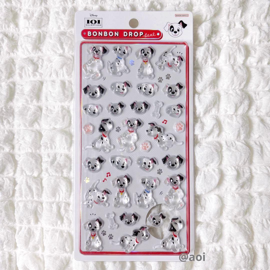 ディズニー 101匹わんちゃん ボンボンドロップシール - メルカリ