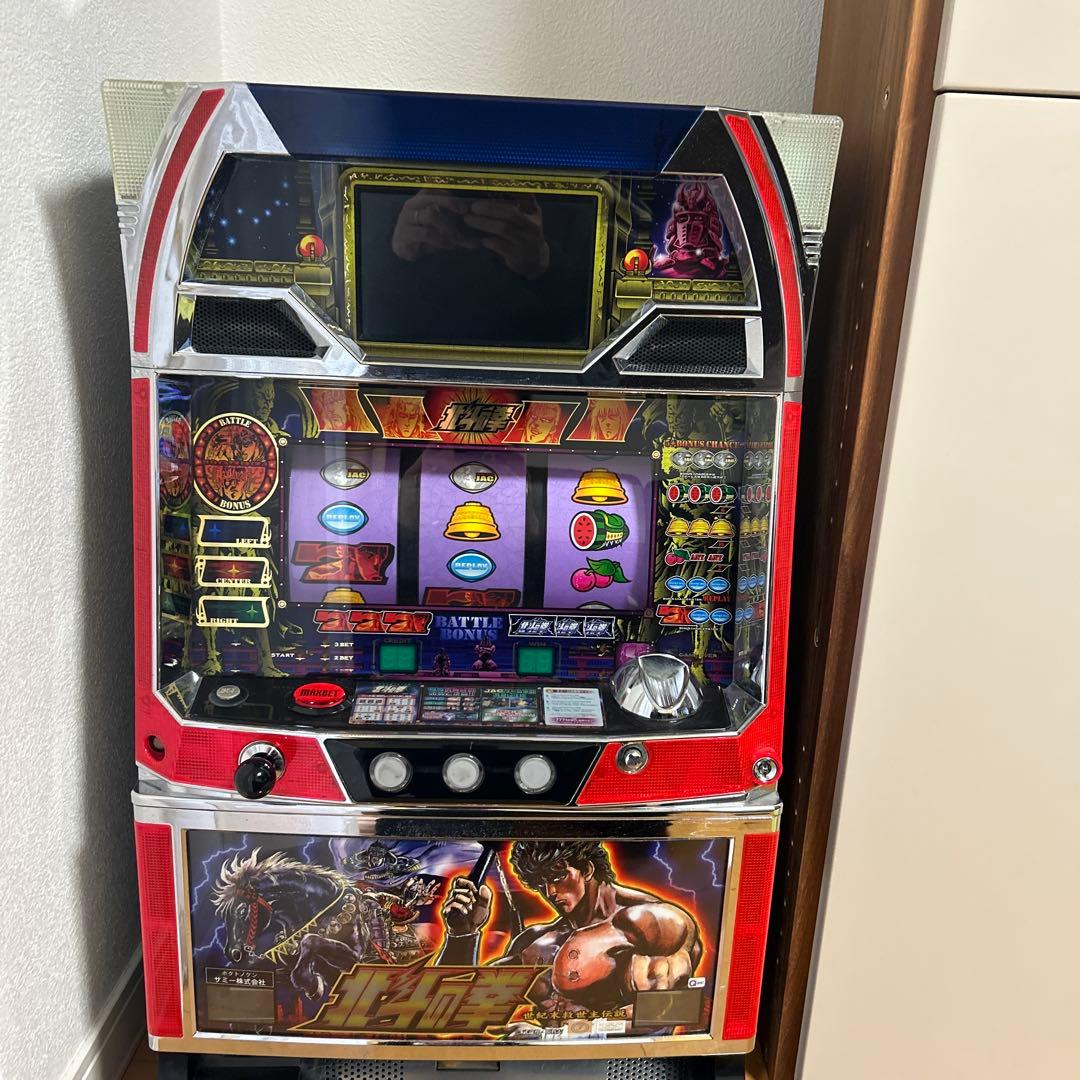 初代北斗スロット台 楽天市場】《家庭用パチスロ》4号機 北斗の拳 初代☆Sammy☆コイン