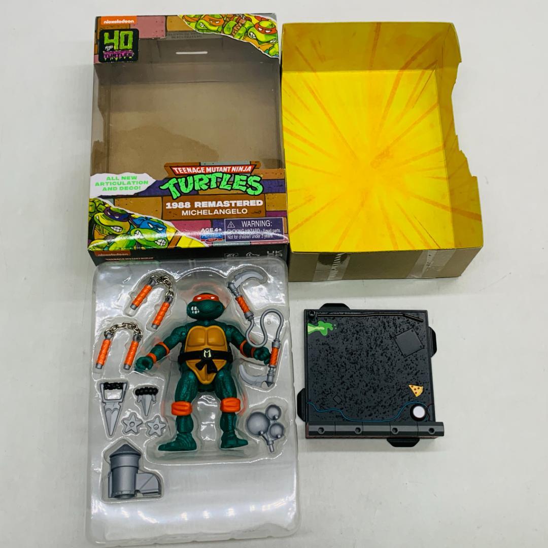 プレイメイツ ミュータント・タートルズ 40周年 1988リマスター 4体