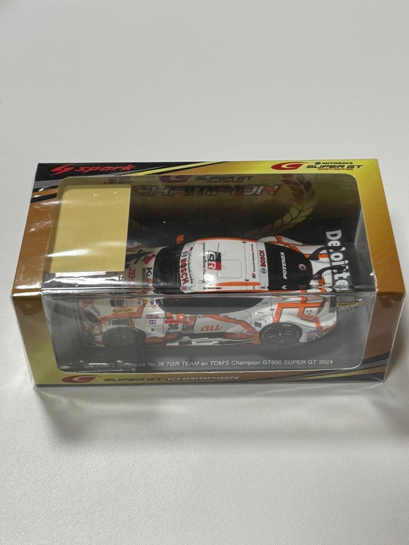 SPARK 1/43 2024 SUPERGT チャンピオン auトムススープラ スパーク 1/43 au Tom's GR Supra TGR Team au Tom's Champion GT500