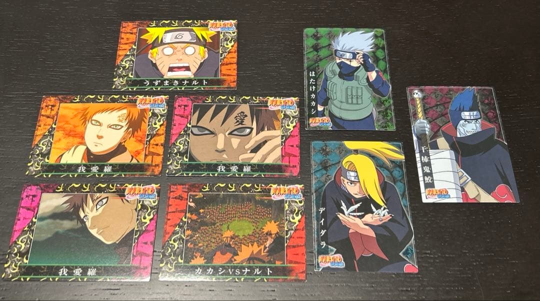 NARUTO カード 8枚まとめ売り - メルカリ