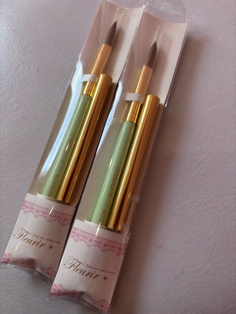 Fleurir ネイルアート用筆 2本セット