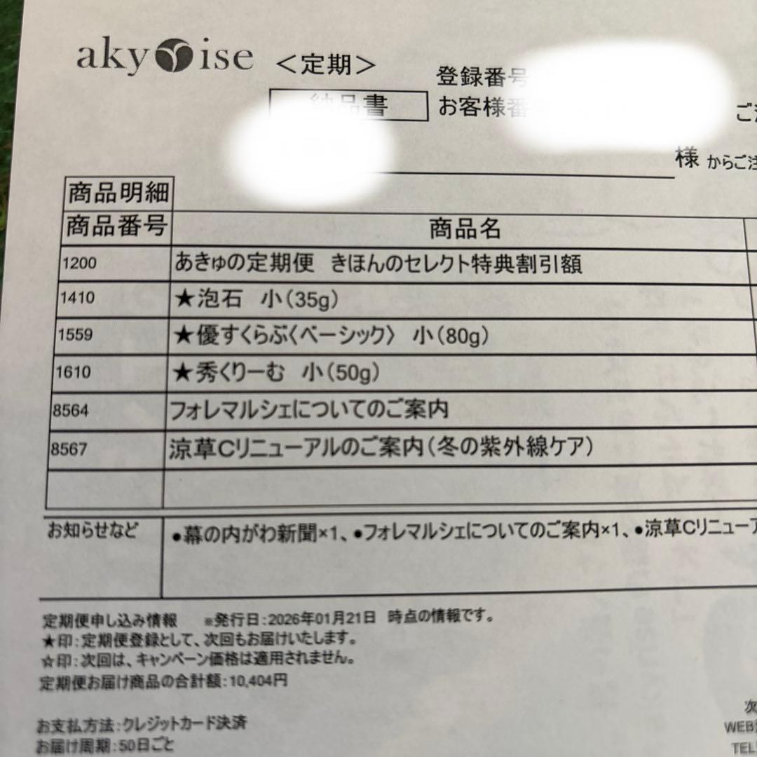 あきゅらいず　きほんのセレクト