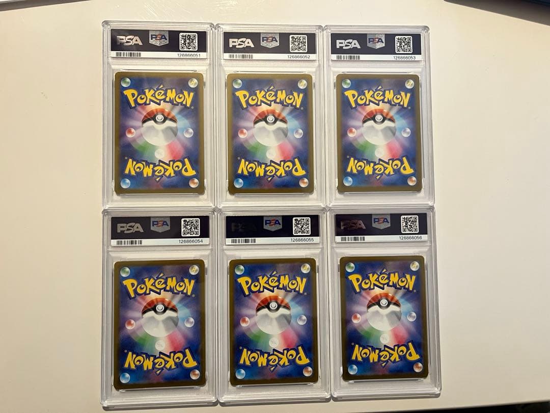 PSA10】6連番 マクドナルド ポケカ プロモ コンプリートセット