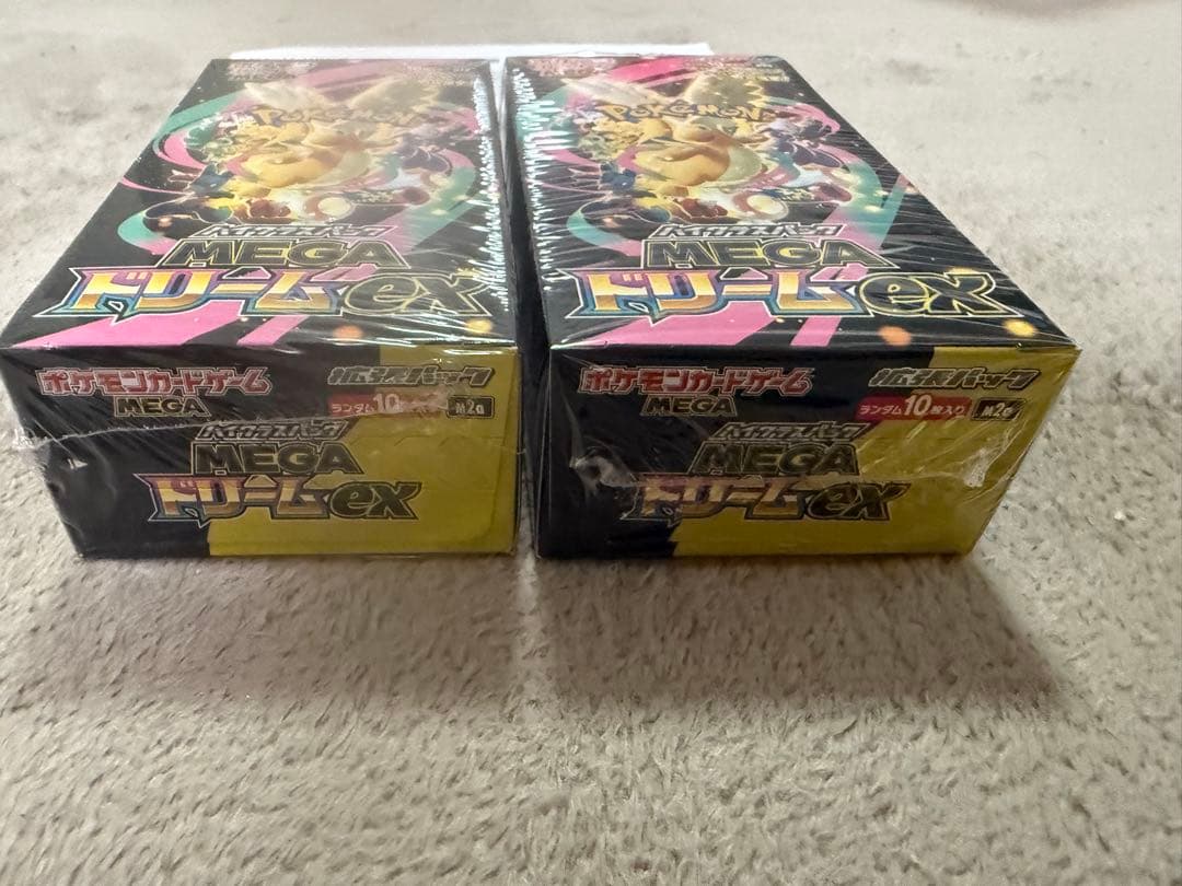 ポケモンカードゲーム MEGA ドリームEX 2BOXシュリンク付き - メルカリ