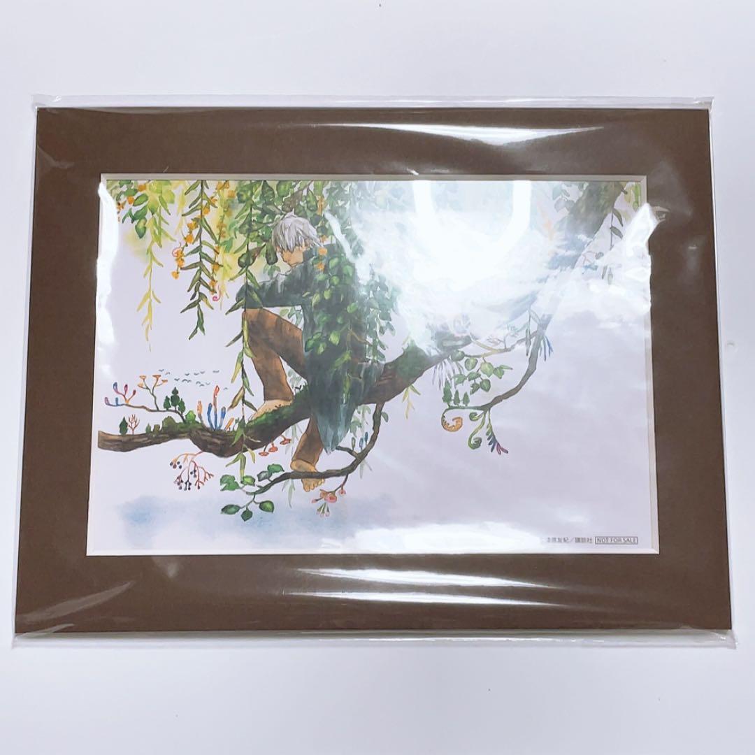 蟲師 推しちゃれ くじ Wチャンス 高精細複製画キャラファインマット