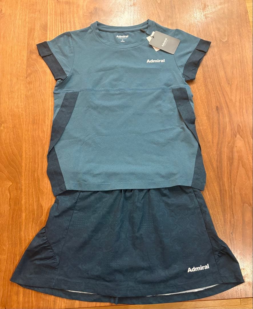 【新品タグ付き】アドミラル テニスウエア ゲームシャツスコート セットアップ Ｍ