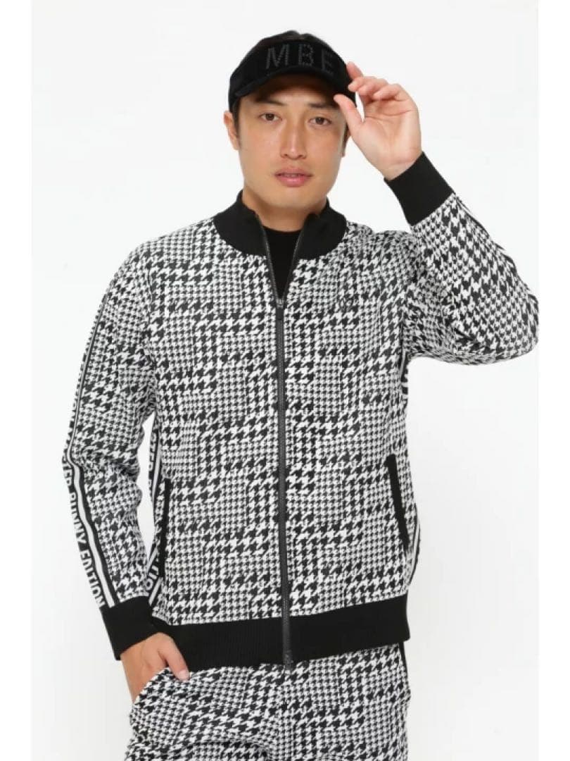 MASTER BUNNY EDITION ジャガード ニットブルゾン　サイズ6