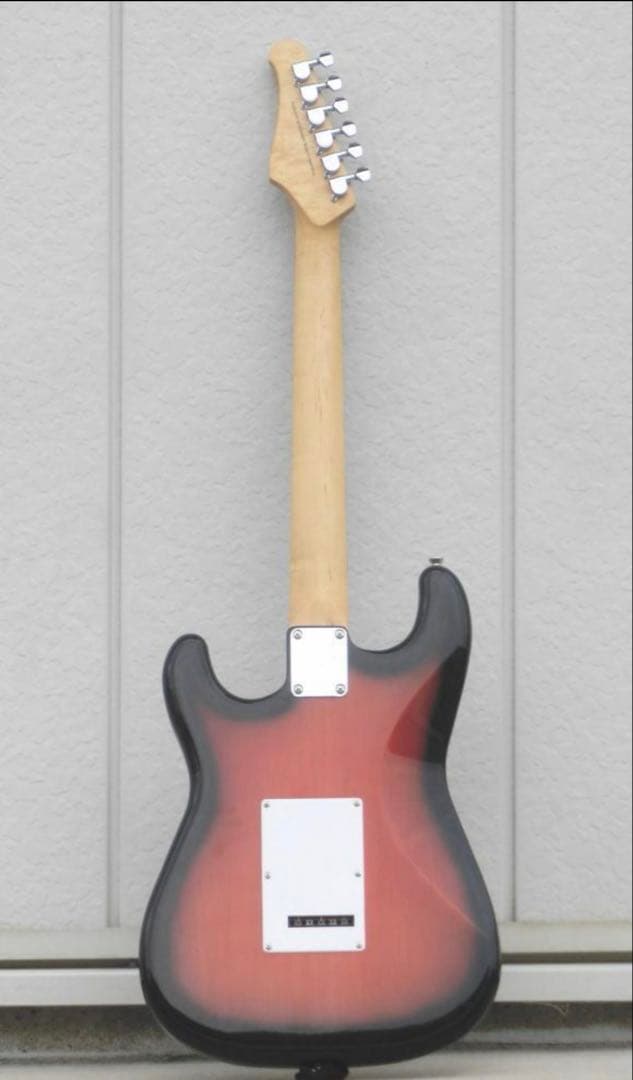 エレキギター サンバースト 21フレット