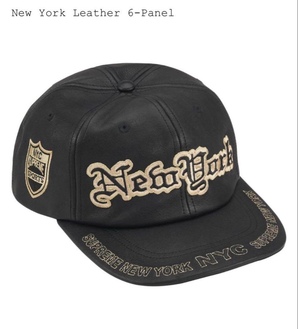 帽子 supreme New York Leather 6-Panel Cap Cap Supreme New York Leather 6-Panel®️ •Available✓ •Size: Adjustable