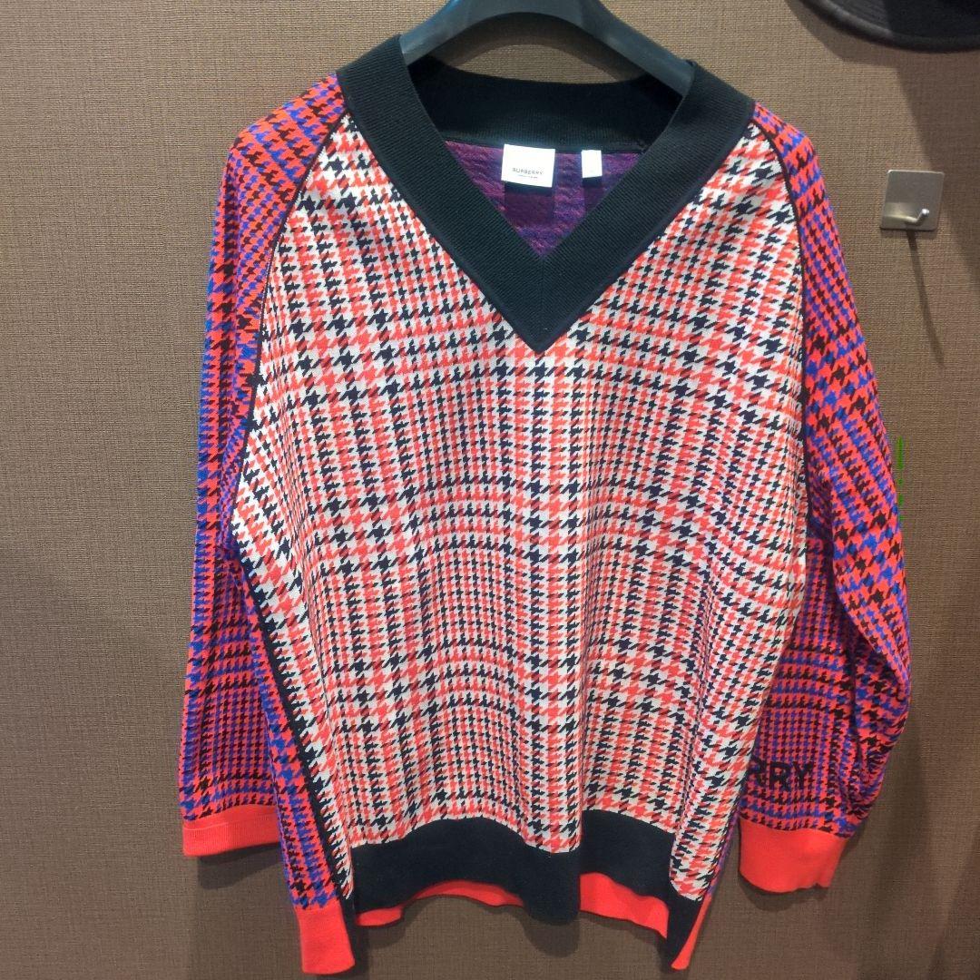 BURBERRY 長袖セーター バーバリー ブランド 長袖ニット セーター レディース ニット ウール