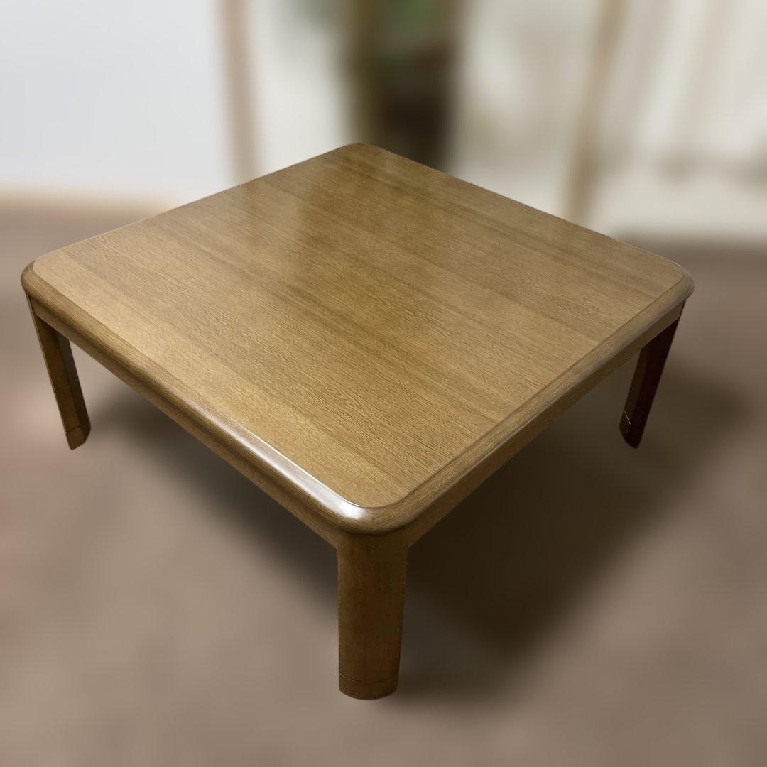 木製電気ヒーター内蔵こたつ ユアサプライムス.com｜メトロ電気工業 1人用こたつ MPQ-102B(B