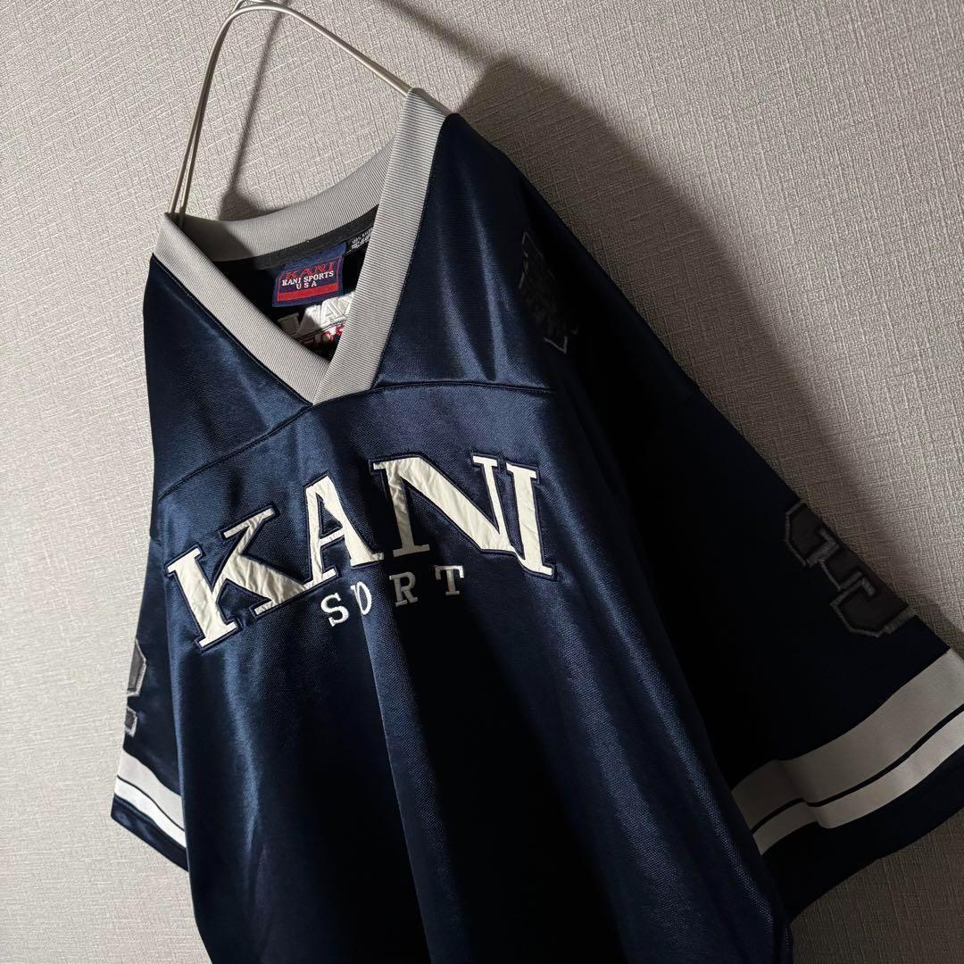 カールカナイ KARL KANI JEANS ゲームシャツ B系 90s XL - メルカリ