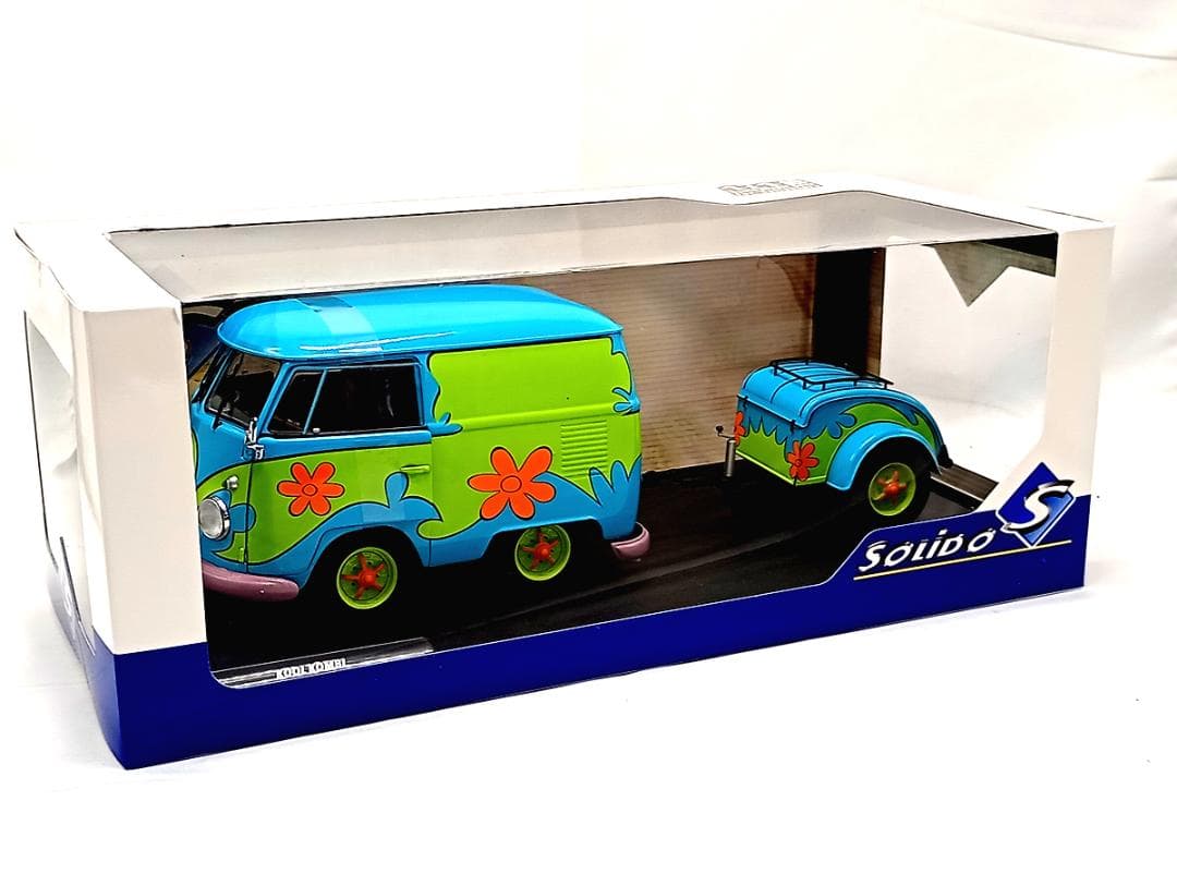 ソリド 1/18 VW T1 バン ゴーストハンターズ マシン トレーラー付き