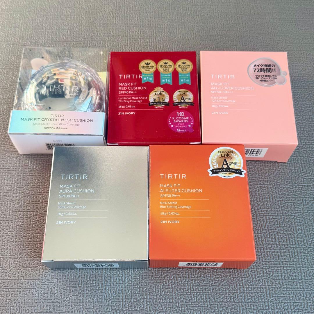 TIRTIR マスクフィットクッションシリーズ 21N IVORY 5点セット