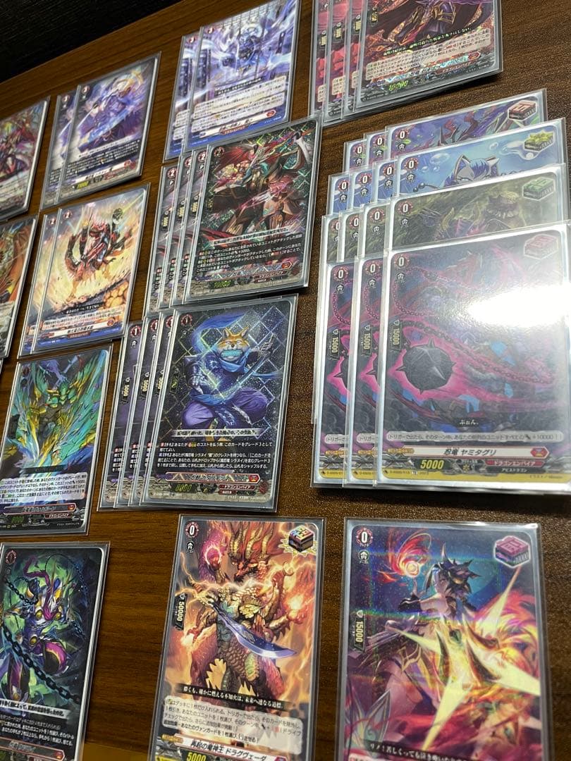 ヴァンガードシラヌイデッキパーツスリーブ付き