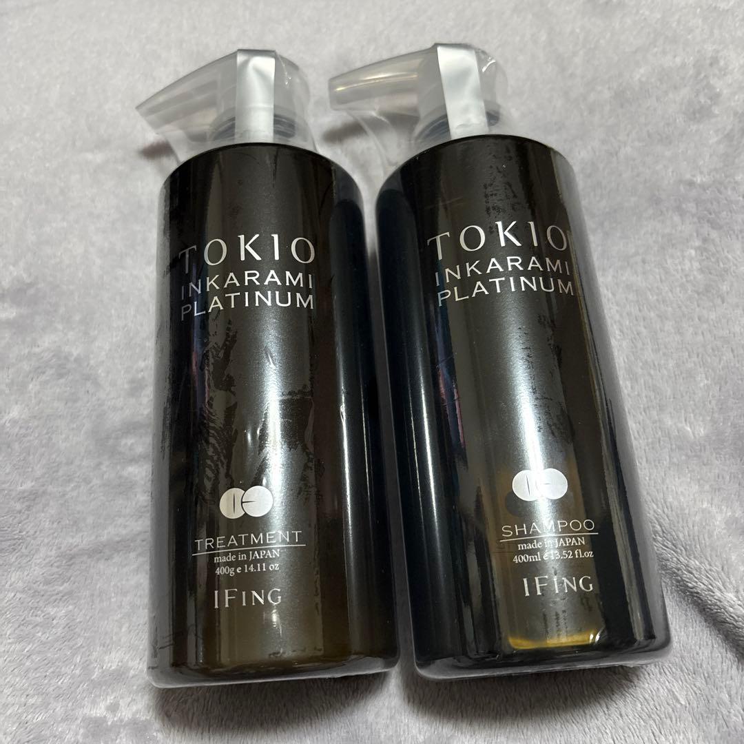 正規品TOKIO IE インカラミ プラチナム シャンプー＆トリートメント400 TOKIO IE インカラミ プラチナム シャンプー ＆ トリートメント セット