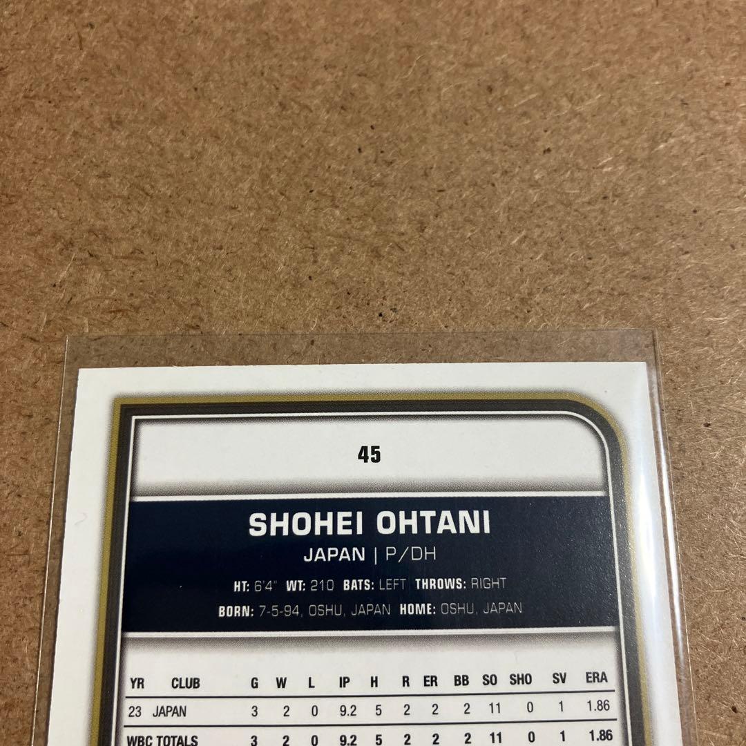 25枚限定 TOPPS WBC 2023 大谷翔平 オレンジアイスパラレル - メルカリ