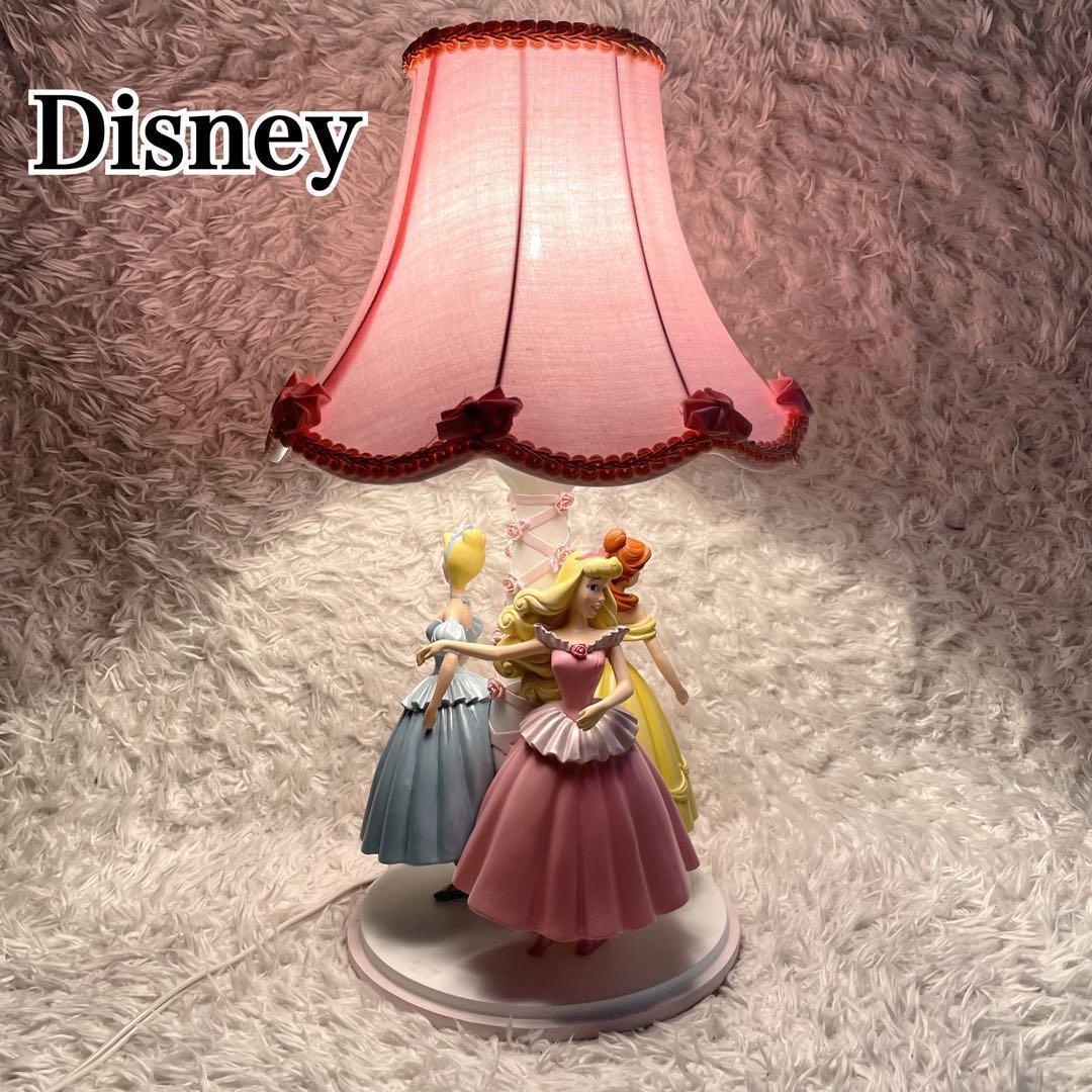 美品✨ディズニー　ルームライト プリンセス　シンデレラ　美女と野獣　眠れる森の姫