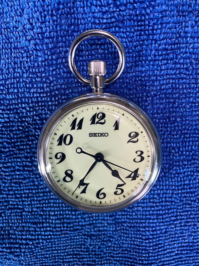 SEIKO 懐中時計 蓄光機能付き ルミブライトJR西日本 平成30年 セイコー