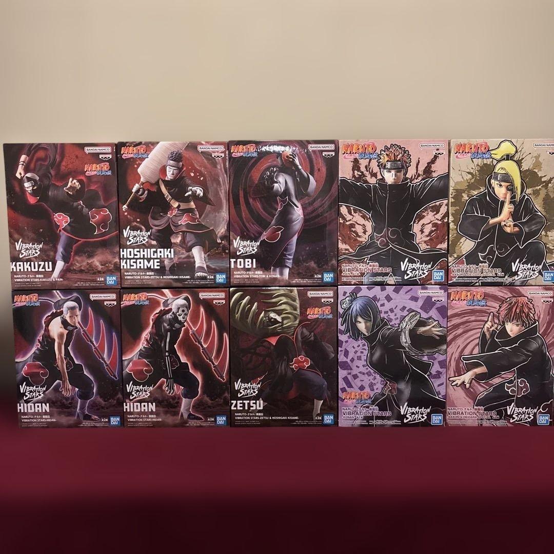 NARUTO ナルト 暁　-アニメ　 フィギュア　10個セット