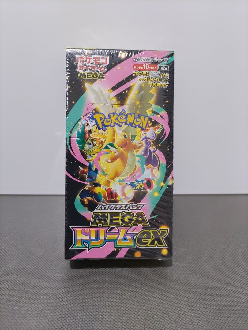 ポケモンカード MEGAドリームEX シュリンク付き未開封ボックス 計1点 ポケモンカード MEGA メガドリームex シュリンク付き未開封 1箱 BOX