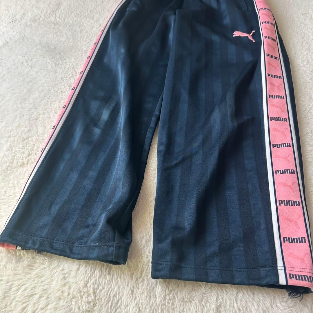 大人気✨プーマ ジャージ パンツ プージャ S ネイビー ピンク y2k