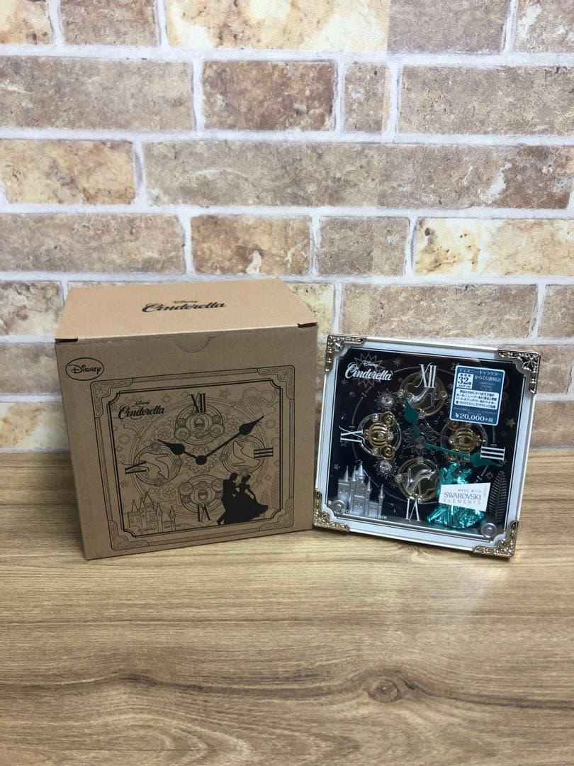 シンデレラ ディズニー クロック からくり　スワロフスキー